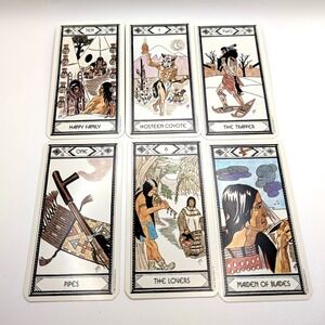 Native American Tarot Deck Vintage 1982 Cards & Booklet U.S. Games Systems